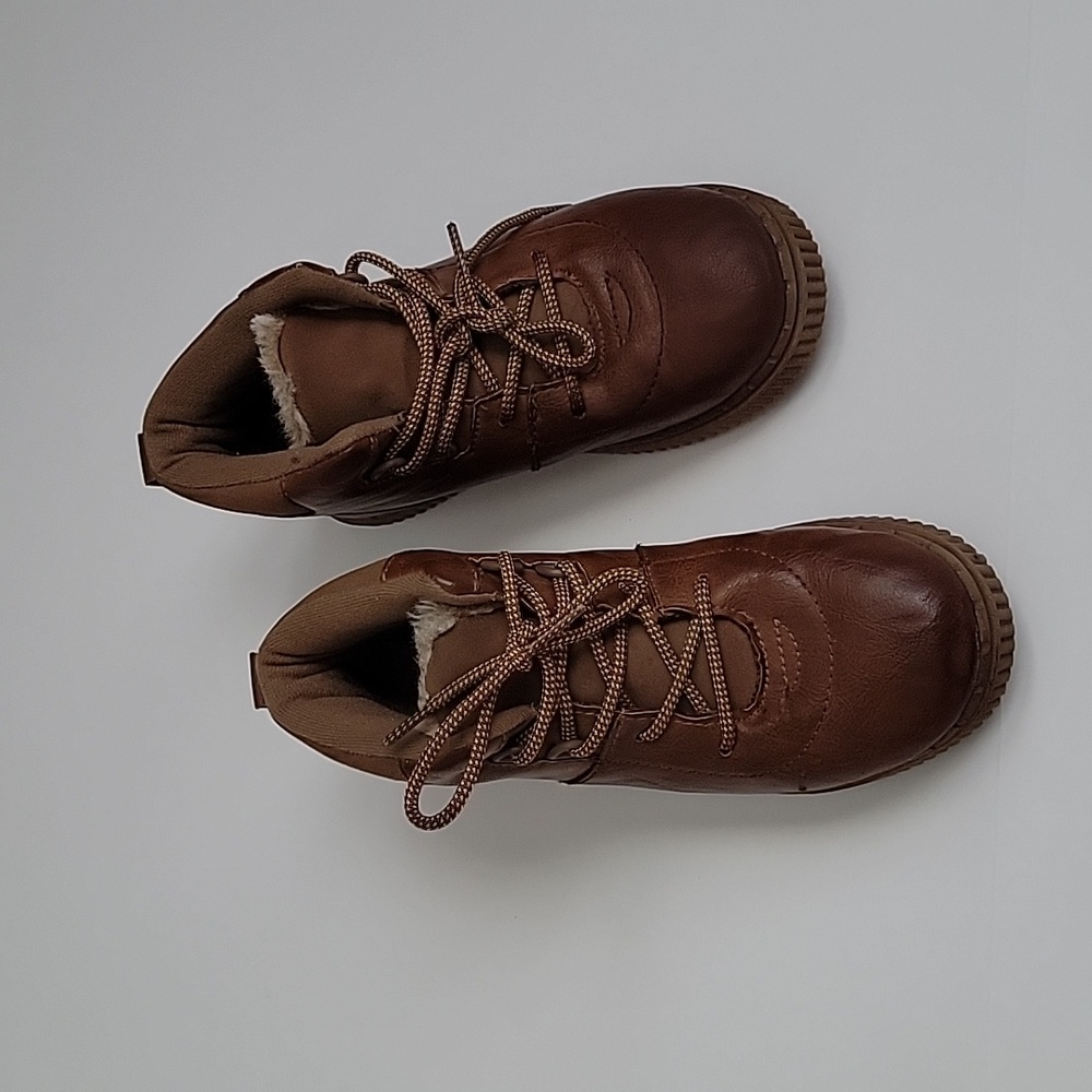 🌹 Oshkosh Bigosh Warm Ankle Boots Size 3 Brown